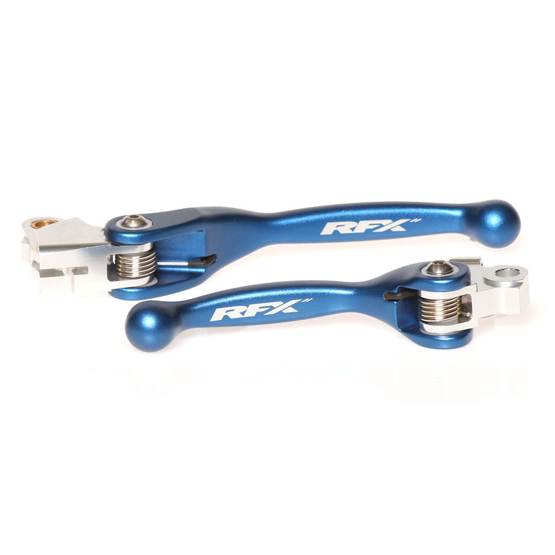 RFX Race Geschmiedeter flexibler Hebelsatz (Blau) - Yamaha YZ65/85