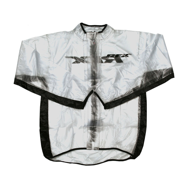 RFX Sport Regenjacke (Transparent/Schwarz) Erwachsene Größe 3XL