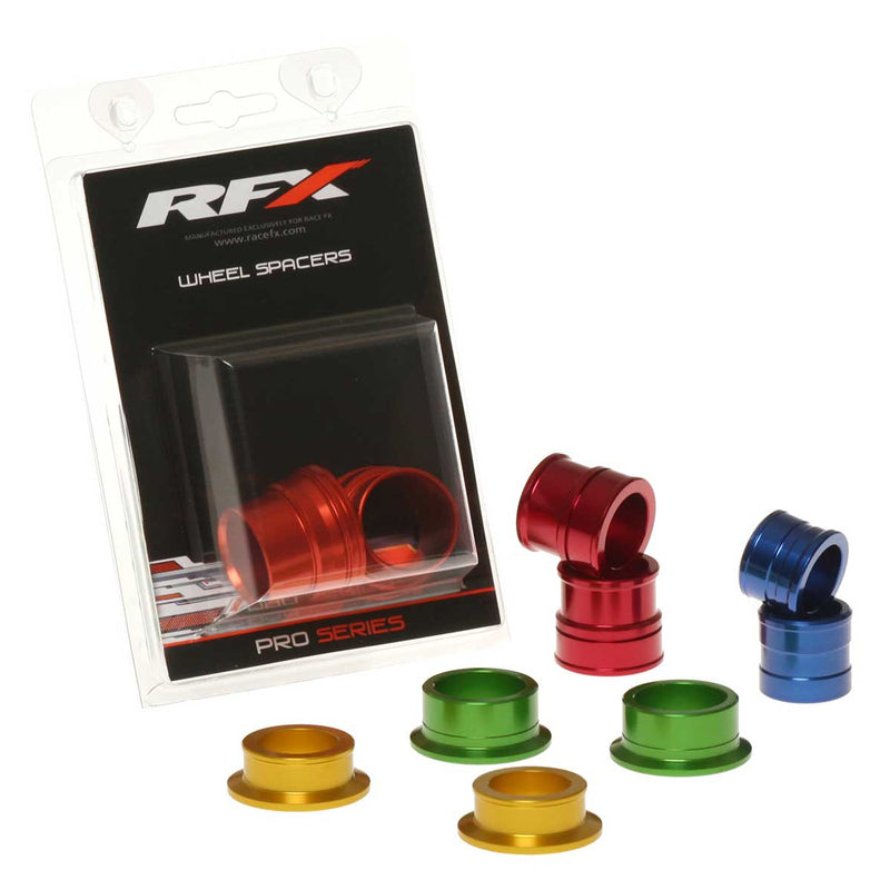 RFX Pro Rad Distanzbuchsen hinten - Rot