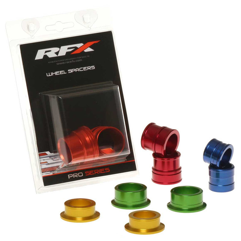 RFX Pro Rad Distanzbuchsen hinten - Rot