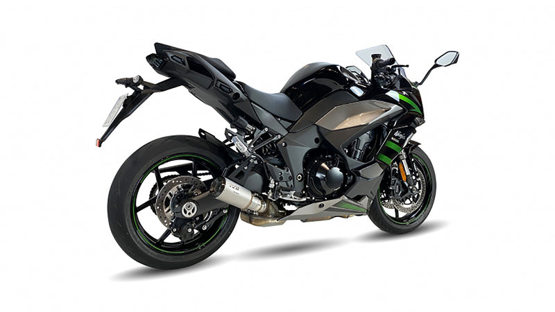 IXIL RC Edelstahl Endtopf Kawasaki Ninja 1000 SX, silber (Euro4+5)