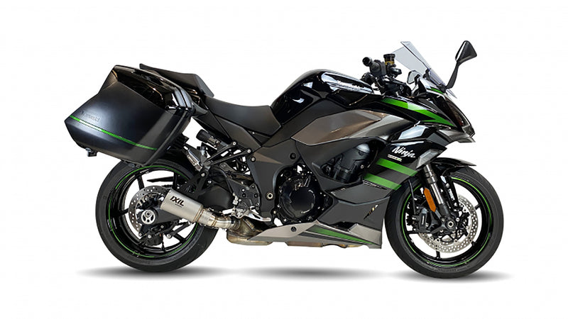 IXIL RC Edelstahl Endtopf Kawasaki Ninja 1000 SX, silber (Euro4+5)