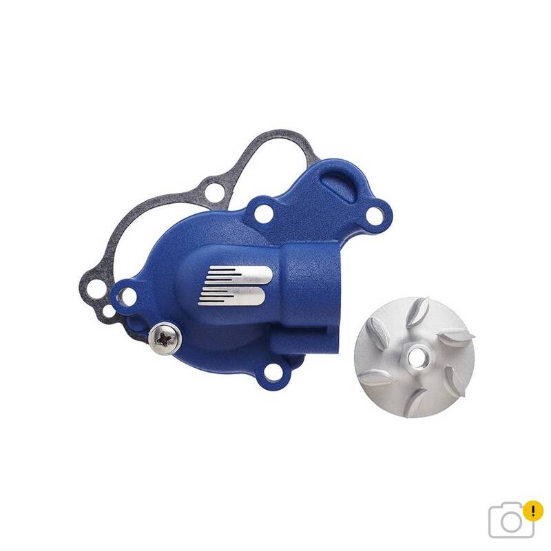 BOYESEN SuperCooler Wasserpumpendeckel + Impeller-Kit - Blau