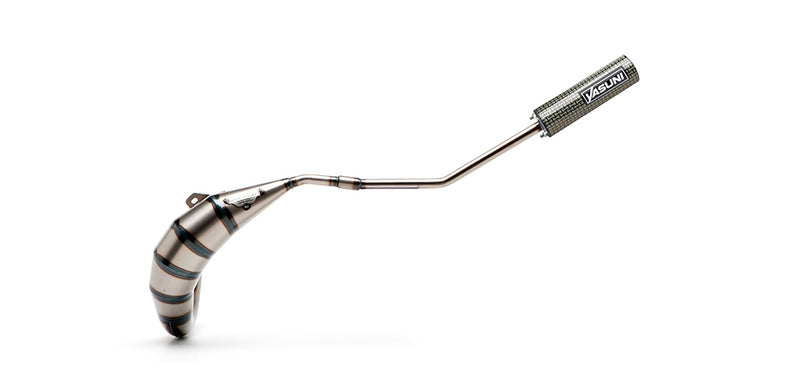 YASUNI Cross HM Komplett Auspuffanlage - Derbi Senda