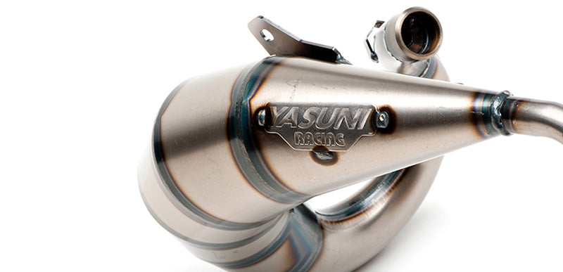 YASUNI Cross HM Komplett Auspuffanlage - Derbi Senda
