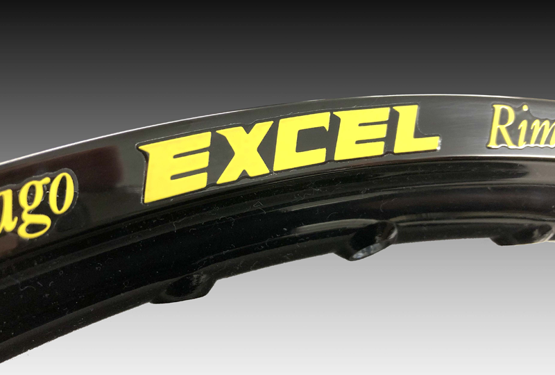 HAAN WHEELS Excel Felgen Aufkleber