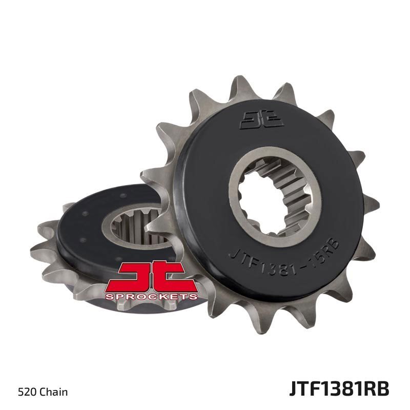 JT SPROCKETS Stahl geräuscharmes vorderes Ritzel 1381- 520