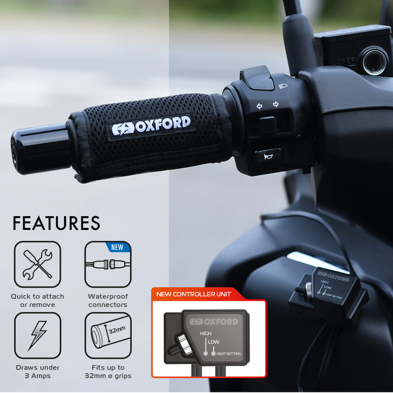 OXFORD Hotgrips Wrap – fortschrittliche beheizte Übergriffe
