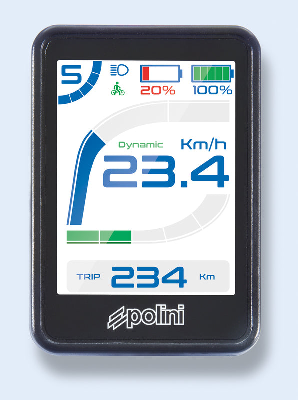 POLINI E-Bike Display E-P3+ TFT Evo