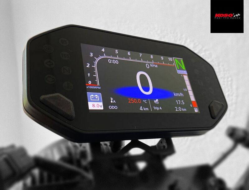 KOSO RX-4 Unlimited TFT Multifunktions-Cockpit - Universal