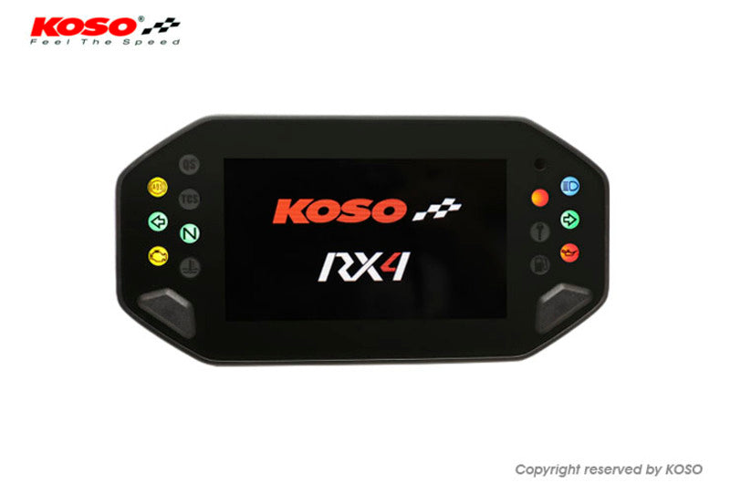KOSO RX-4 Unlimited TFT Multifunktions-Cockpit - Universal