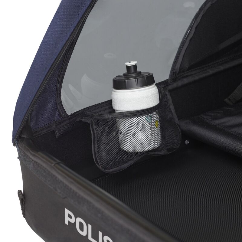 POLISPORT Kinderanhänger & Kinderwagen komplett Grau/Blau