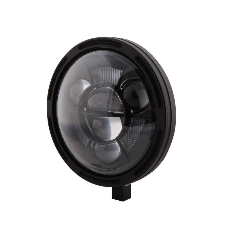 HIGHSIDER FRAME-R1 TYP 11 7 Zoll LED Hauptscheinwerfer, Befestigung unten