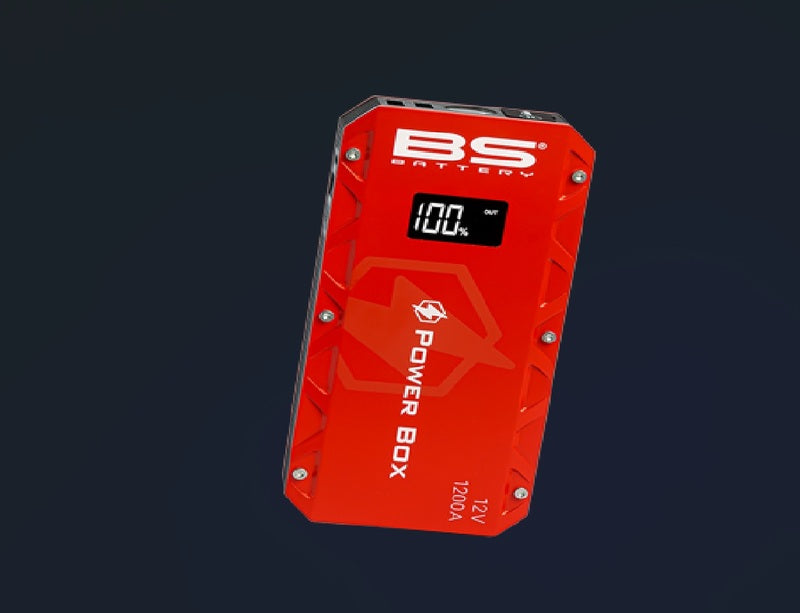 BS BATTERY Power Box PB-02 Batterie Jump Starter / Ladegerät