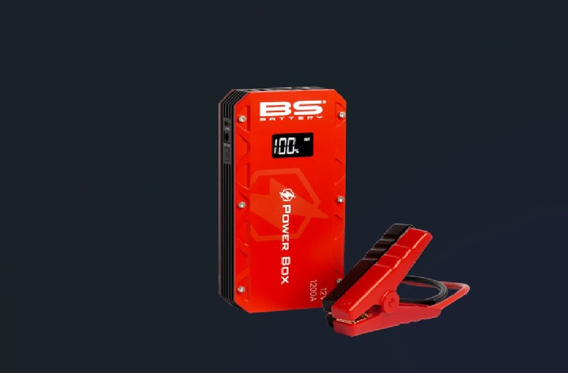 BS BATTERY Power Box PB-02 Batterie Jump Starter / Ladegerät