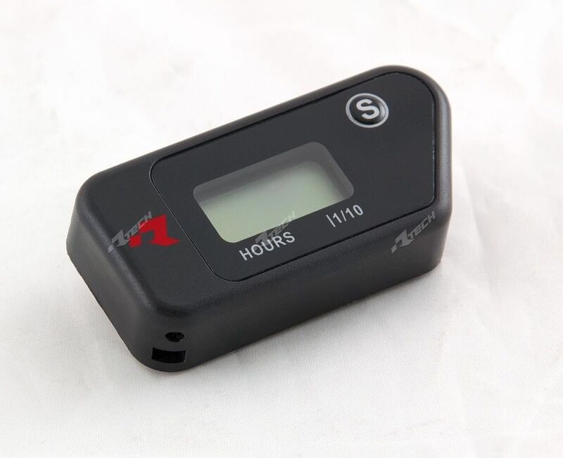 RACETECH Elektronischer Betriebsstundenzähler  – kabellos/löschbar