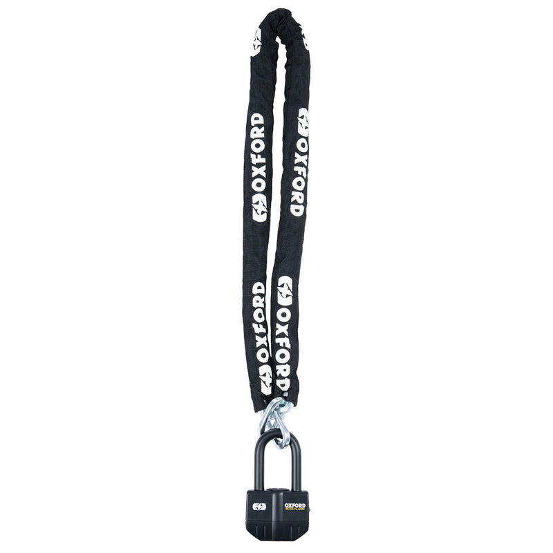 OXFORD Boss Alarm 16mm Vorhängeschloss Schwarz