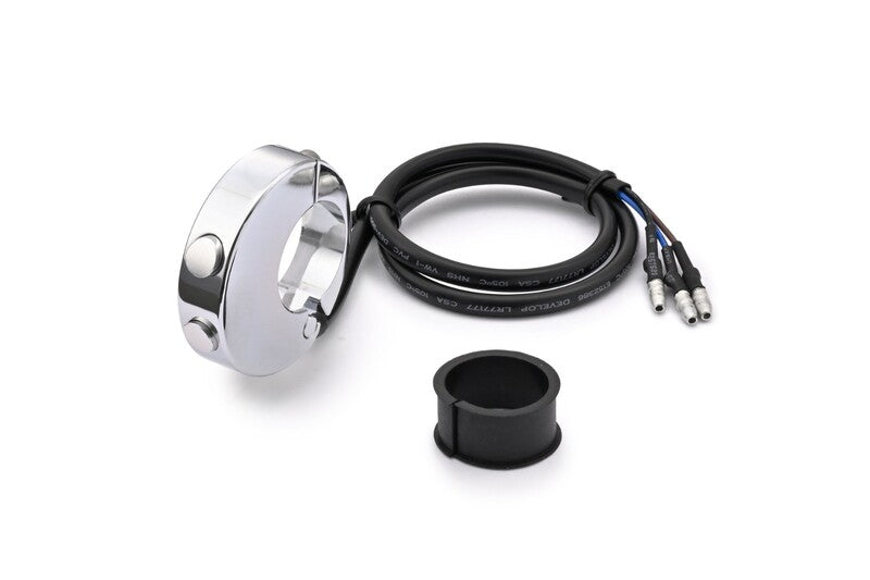 DAYTONA CNC Schalter 2 Knopf für Velona - Chrom