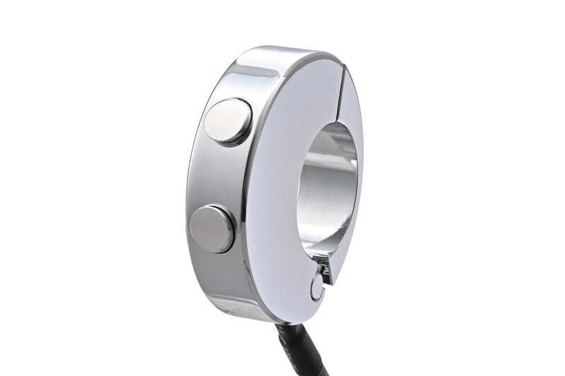 DAYTONA CNC Schalter 2 Knopf für Velona - Chrom