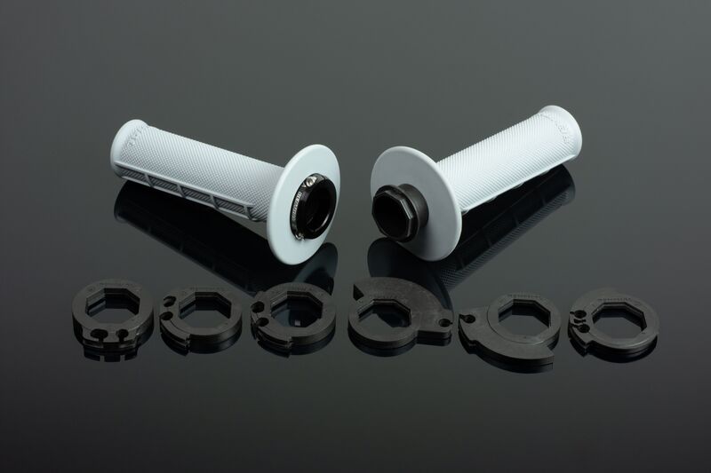 RENTHAL MX Griffe R-Works Lock-On - Aramid Tapared Half Waffle