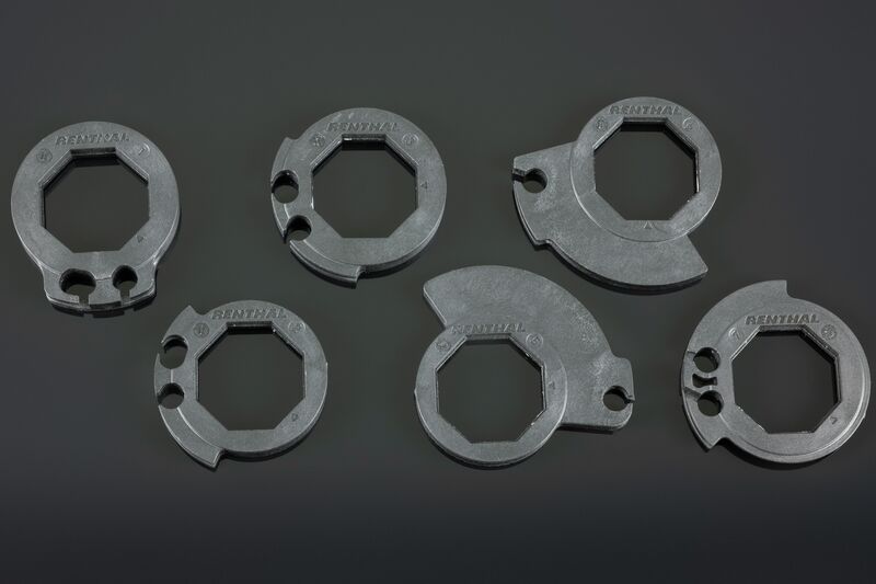 RENTHAL MX Griffe R-Works Lock-On - Aramid Tapared Half Waffle