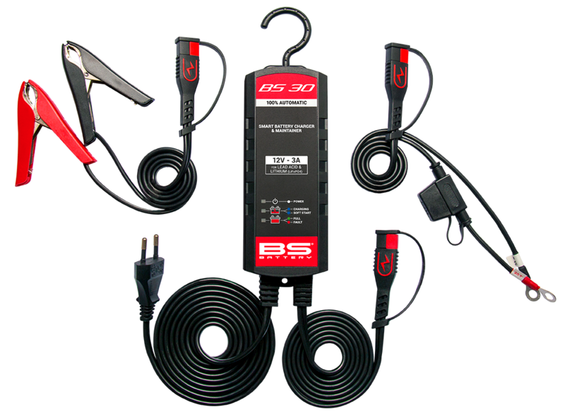 BS BATTERY BS30 Intelligentes Batterie-Ladegerät - 12V 3A