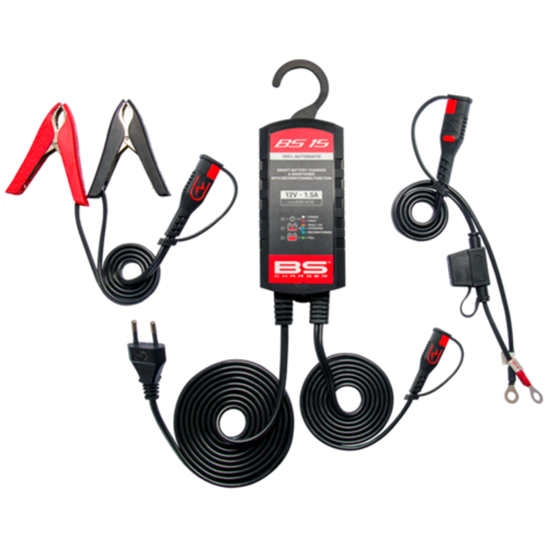 BS BATTERY BS15 Intelligentes Batterie-Ladegerät