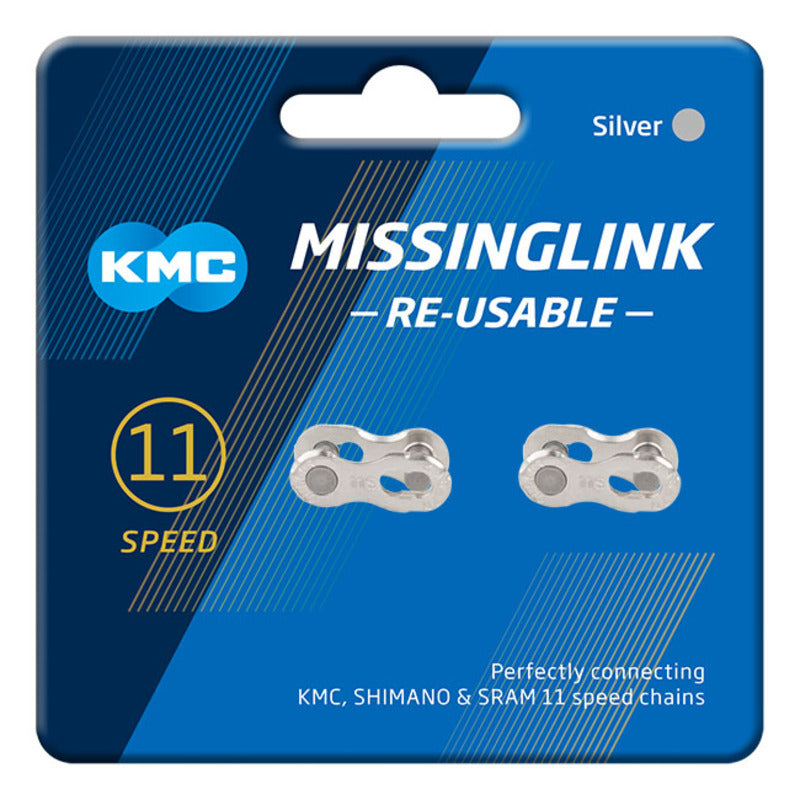 KMC Connecting Link 11-fach Silber (x2)