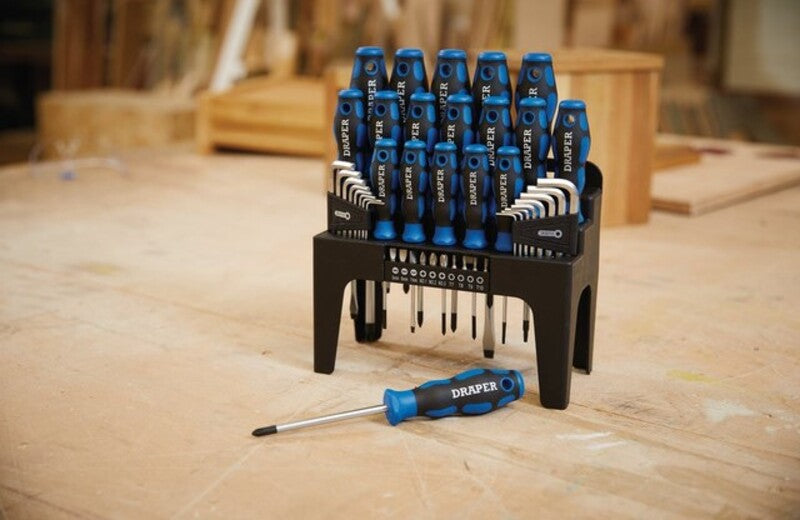 DRAPER Schraubenschlüssel- und Bit-Satz - 44 Teile