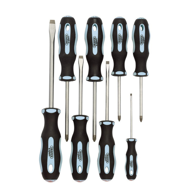 DRAPER Expert Heavy Duty Soft Grip Schraubendreher-Set - 8-teilig