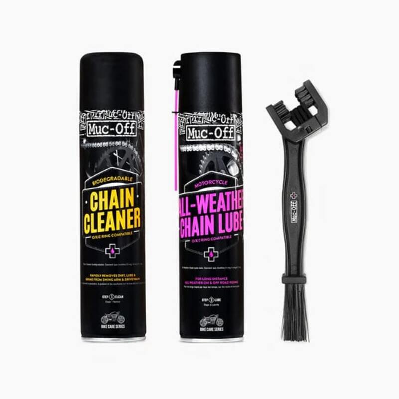 MUC-OFF Motorrad-Kettenpflege-Set