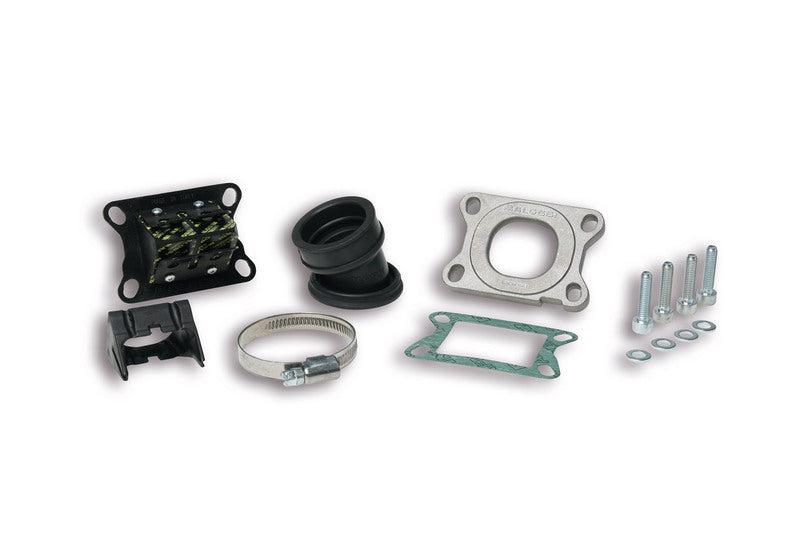MALOSSI X360 FKM Ansaugstutzen-Kit schräg Ø 28-35 Länge 27 - Derbi-Minarelli Motoren