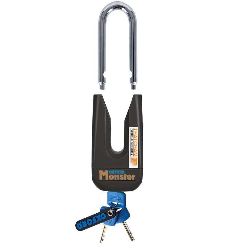 OXFORD Monster Bremsscheibenschloss - Schwarz