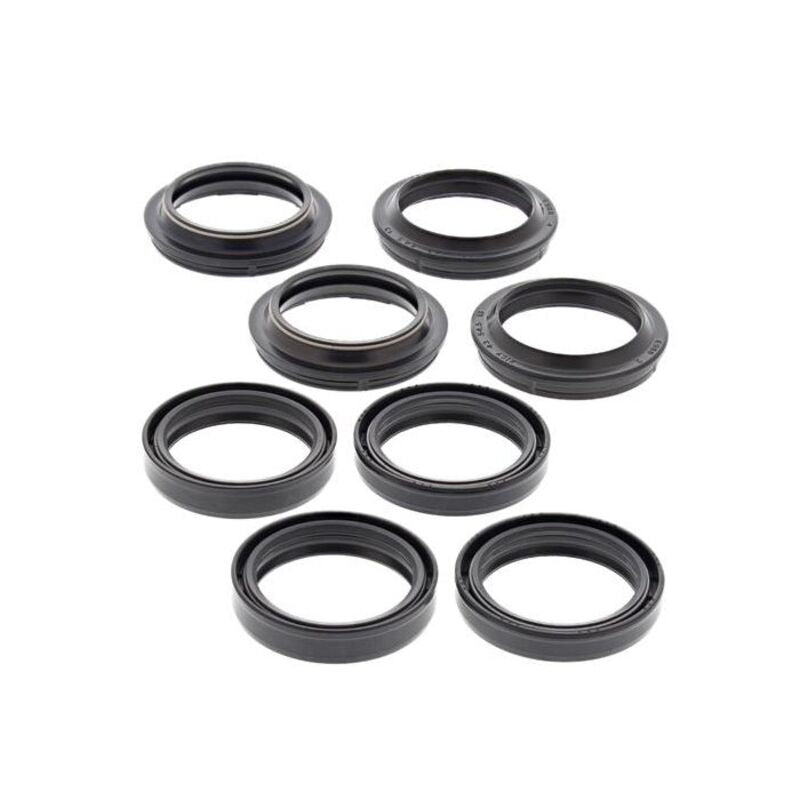 ALL BALLS Gabelsimmerringesatz mit Staubkappen - 43x54x11 mm