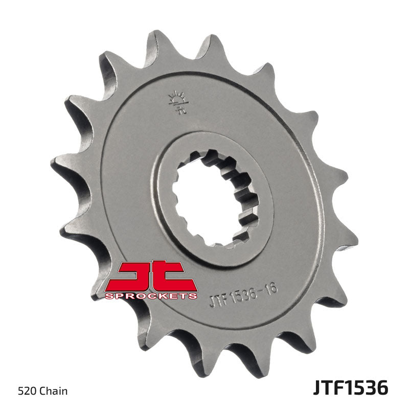JT SPROCKETS geräuscharmes vorderes Stahlritzel 1536 - 520