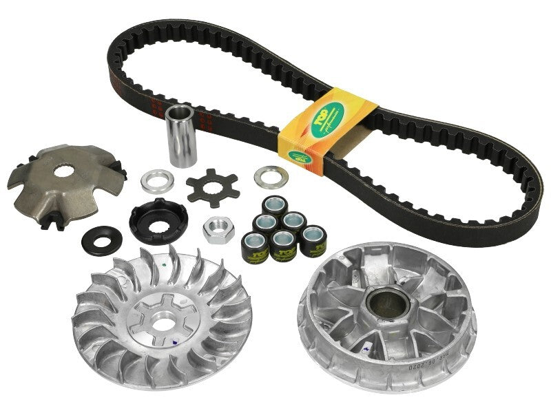 TOP PERFORMANCE Variotop "TPR" GP mit Riemen für Minarelli/Yamaha vertikal/horizontal langes Kurbelgehäuse - Gewichte Ø16