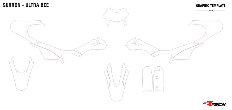 RACETECH Plastik Kit 6-teilig