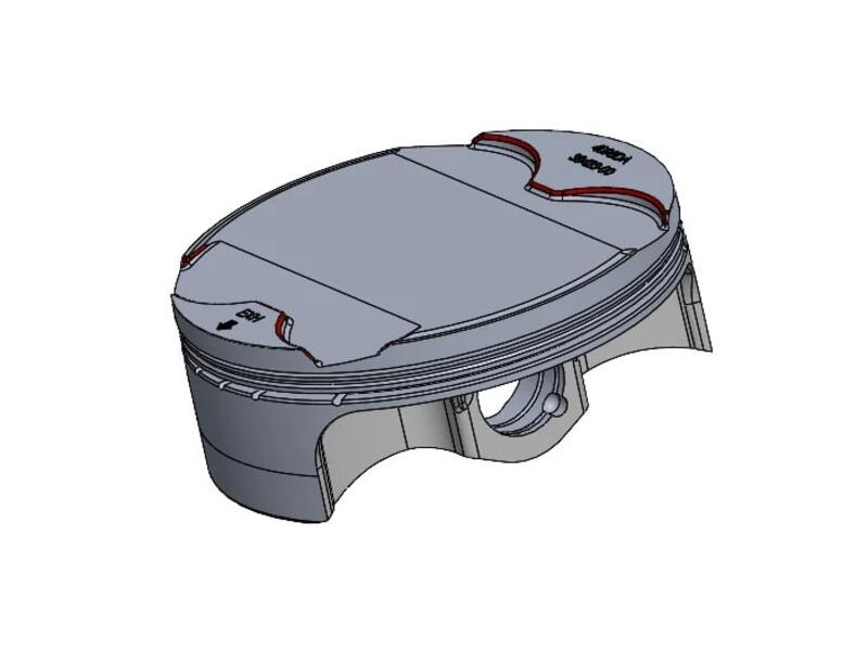 WÖSSNER Kolben Kit Ø96mm