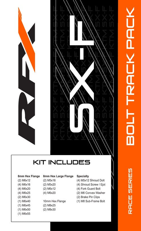 RFX Race Series Schrauben und Muttern Track Pack