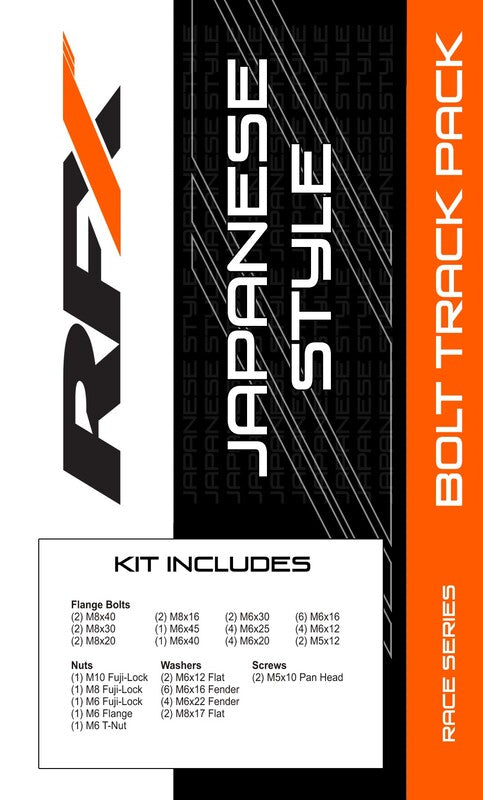 RFX Race Series Schrauben und Muttern Track Pack