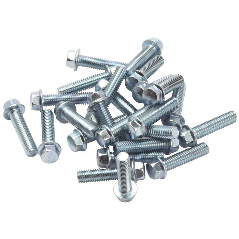 RFX M6 Sechskantschrauben mit Flansch Packung M6 x 30mm - 25 Stück