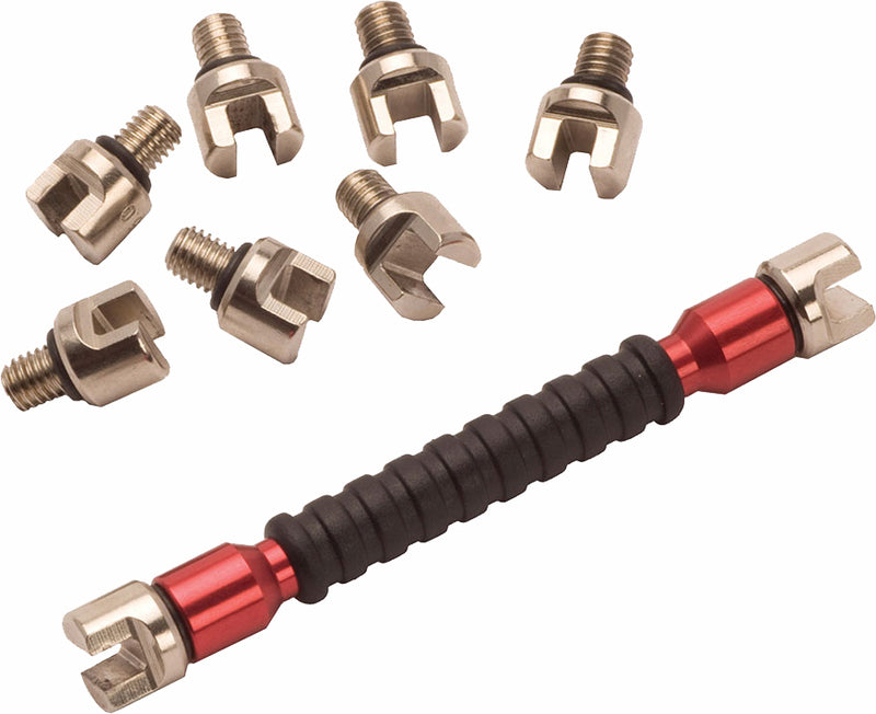 RFX Race Auswechselbarer Multi Tip Speichenschlüssel - Rot