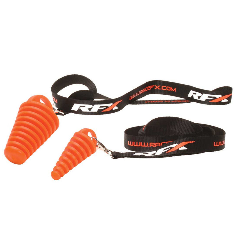 RFX Race 2-Takt Auspuffstutzen mit Band - Orange
