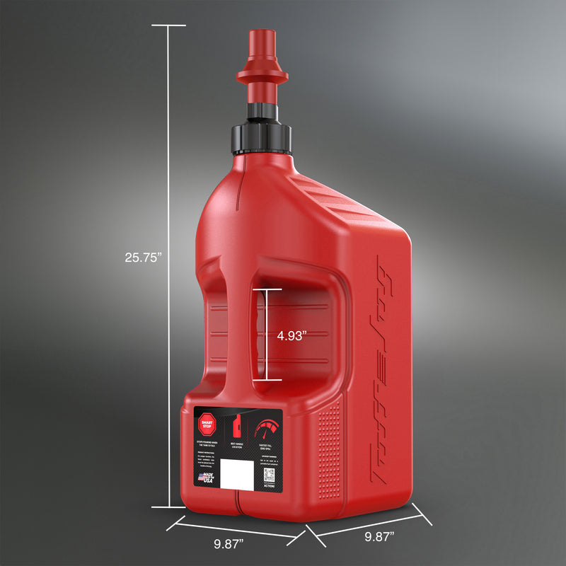 TUFF JUG 5G/20L Blauer Kanister mit schwarzem Schnellverschluss G3