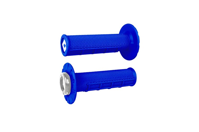 ODI ATV V2.1  Half-Waffle Lock-On Griffe - Blau/Schwarz