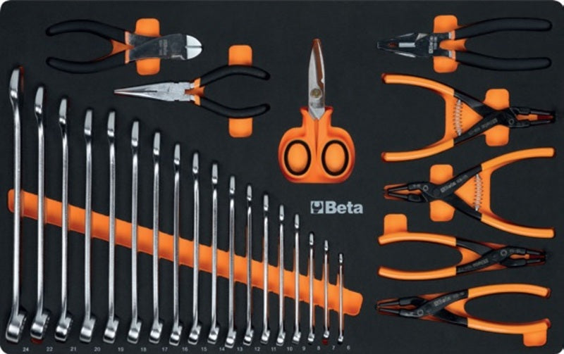 BETA RSC24/7 Mobiler Werkzeugwagen 7 Schubladen + Sortiment von 248 Werkzeugen