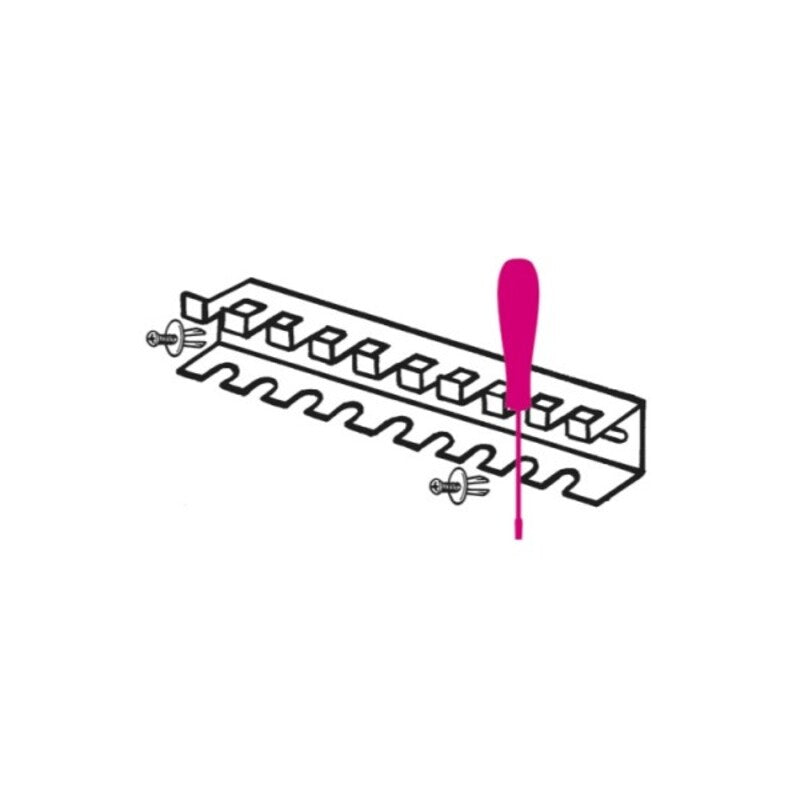 BETA Halterungen für Schraubendreher aus Metallblech