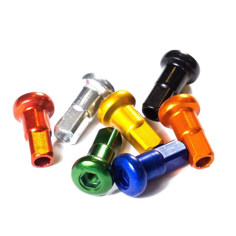 HAAN WHEELS Speichennippel-Set - blau
