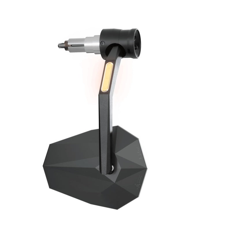 HIGHSIDER Stealth-Rim X7 Lenkerendenspiegel mit LED Blinker