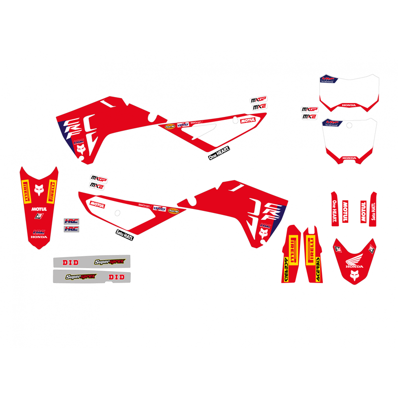BLACKBIRD Team HRC Honda Replica Grafik-Kit